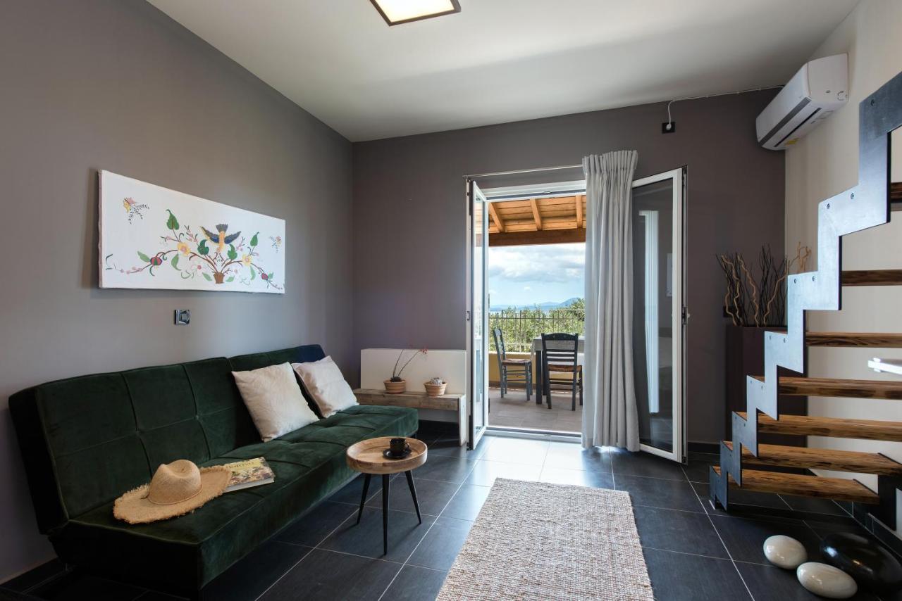 Villa Terra Rossa By Konnect, Views To Ionian Sea Spartylas Exterior foto